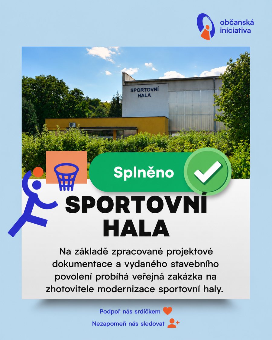 Sportovní hala v Letovicích